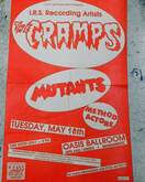 The Cramps / Mutants / Method Actors on May 18, 1982 [869-small]