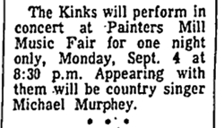 The Kinks / Michael Murphy on Sep 4, 1972 [040-small]