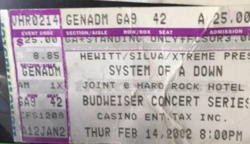 System of a Down / Mindless Self Indulgence / Clutch on Feb 14, 2002 [131-small]