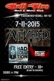 tags: Gig Poster - Avenford / Bad Solution / Bright Color Vision on Nov 7, 2015 [380-small]