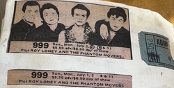 999 / Roy Loney & The Phantom Movers on Jul 8, 1979 [589-small]