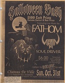 Fathom / Villain / Soul Driver on Oct 31, 1993 [746-small]