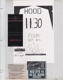 Hood / Red Dye #5 / 40 Oz. Band on Sep 30, 1994 [834-small]