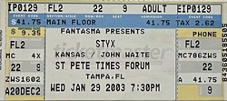 Kansas / Styx / John Waite on Jan 29, 2003 [995-small]