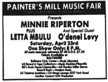 Minnie Riperton / Letta Mbulu / O'denel Levy on Apr 23, 1977 [285-small]