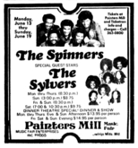 The Spinners / The Sylvers on Jun 13, 1977 [301-small]