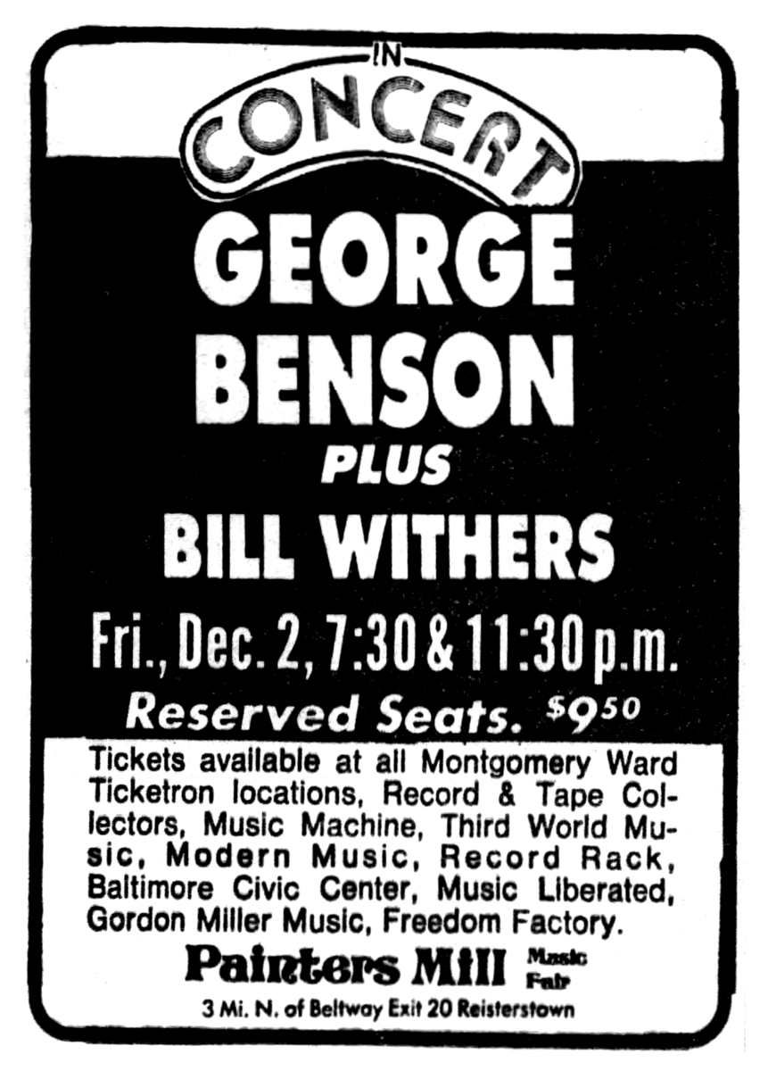 Benson Concert & Tour History (Updated for 2024) Concert Archives