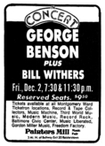 george Benson / Bill Withers on Dec 2, 1977 [335-small]