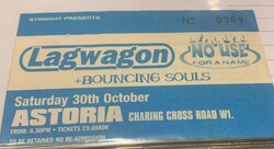 Lagwagon / No Use For A Name / The Bouncing Souls / Avail on Oct 30, 1999 [739-small]