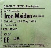 Iron Maiden / Grand Prix on May 21, 1983 [328-small]