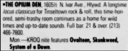 System of a Down / Ovaltine / Skunkweed on Oct 28, 1996 [474-small]