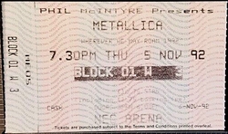 Metallica on Nov 5, 1992 [487-small]