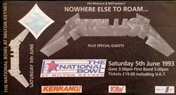 Metallica / Megadeth / Diamond Head / The Almighty on Jun 5, 1993 [490-small]