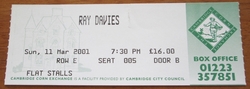Ray Davies on Mar 11, 2001 [546-small]
