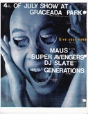 Maus / DJ Slate / The Super Avengers on Jul 4, 1998 [578-small]