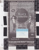 Black Sabbath / Pantera / Incubus on Jan 8, 1999 [604-small]