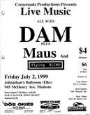 DAM / Maus / Flying Blind on Jul 2, 1999 [628-small]