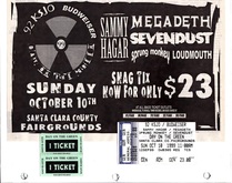 Sammy Hagar / Megadeth / Sevendust / Sprung Monkey / Papa Roach on Oct 10, 1999 [634-small]
