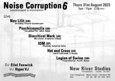 Psychiceyeclix / Nev Lilit / Diacritical Mark / IOM / Hat and Cross / Legion of Swine on Aug 31, 2023 [654-small]
