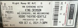 King Crimson on Oct 6, 2014 [934-small]