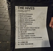 The Hives playlist for Union Stage, snagged by a fan., The Hives / Olivia Jean on Oct 31, 2023 [066-small]