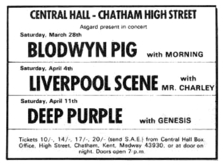 Deep Purple / Genesis on Apr 11, 1970 [180-small]