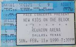 New Kids On The Block / The Cover Girls / Bobby Ross Avila on Feb 11, 1990 [182-small]