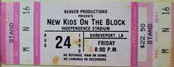 New Kids On The Block / Rick Wes / Perfect Gentlemen / Chris Pittman on Aug 24, 1990 [186-small]