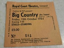 Big Country / China White on Oct 12, 1984 [611-small]