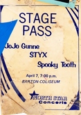 Styx / jo jo gunne / Spooky Tooth on Apr 7, 1974 [665-small]