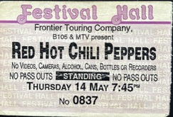 Red Hot Chili Peppers on Oct 6, 1992 [752-small]