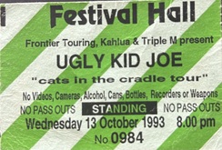 Ugly Kid Joe / Chocolate Starfish on Oct 13, 1993 [811-small]