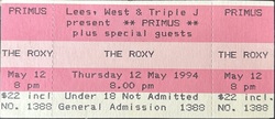 Primus on May 12, 1994 [830-small]