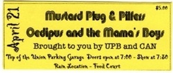 The Pilfers / Mustard Plug / Oedipus & The Mamma's Boys on Apr 21, 1998 [036-small]