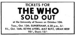 The Who on Oct 10, 1970 [148-small]