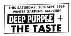 Deep Purple / Taste on Sep 20, 1969 [162-small]