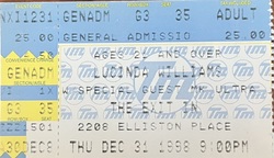 Lucinda Williams on Dec 31, 1998 [347-small]