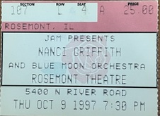Nancy Griffith and the Blue Moon Orchestra / The Crickets on Oct 9, 1997 [354-small]
