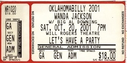 Wanda Jackson / Big Al Downing on Oct 20, 2001 [483-small]