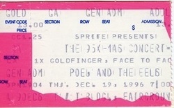 Goldfinger / Face to Face / POE / The Eels / Chainsaw Kittens on Dec 19, 1996 [632-small]