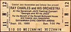 Ray Charles and His Orchestra on Sep 25, 1988 [745-small]