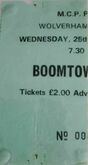 The Boomtown Rats / Reggae Regular on Oct 25, 1978 [800-small]