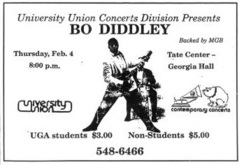Bo Diddley / Michael Guthrie Band on Feb 4, 1988 [522-small]