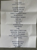 Set list - Montreal, MTELUS, November 3rd, 2023, The Cat Empire / Steph Strings on Nov 3, 2023 [810-small]