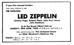 Led Zeppelin / The Liverpool Scene / Bloodwyn Pig / Mick Abrahams Band on Jun 29, 1969 [001-small]