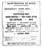 Fleetwood Mac / John Mayall / Ten Years After / Led Zeppelin / The Nice / Taste / Savoy Brown on Jun 28, 1969 [078-small]