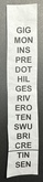 Tortoise setlist, tags: Setlist - Tortoise / Basic on Nov 6, 2023 [852-small]
