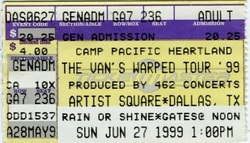 Vans Warped Tour 1999 on Jun 27, 1999 [881-small]