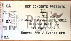 311 / Pretty Black Chains on Feb 25, 2011 [916-small]