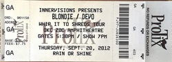 Blondie / Devo on Sep 20, 2012 [942-small]